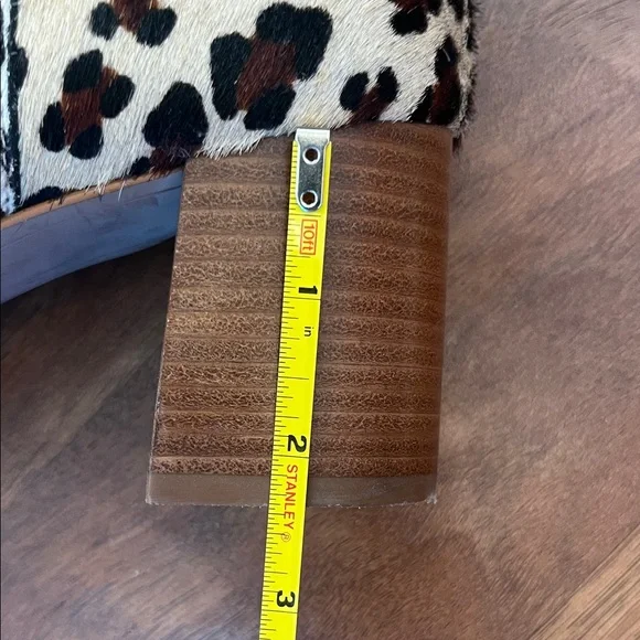 Worn once Able Leopard Print leather Ankle Boots - Picture 13 of 15